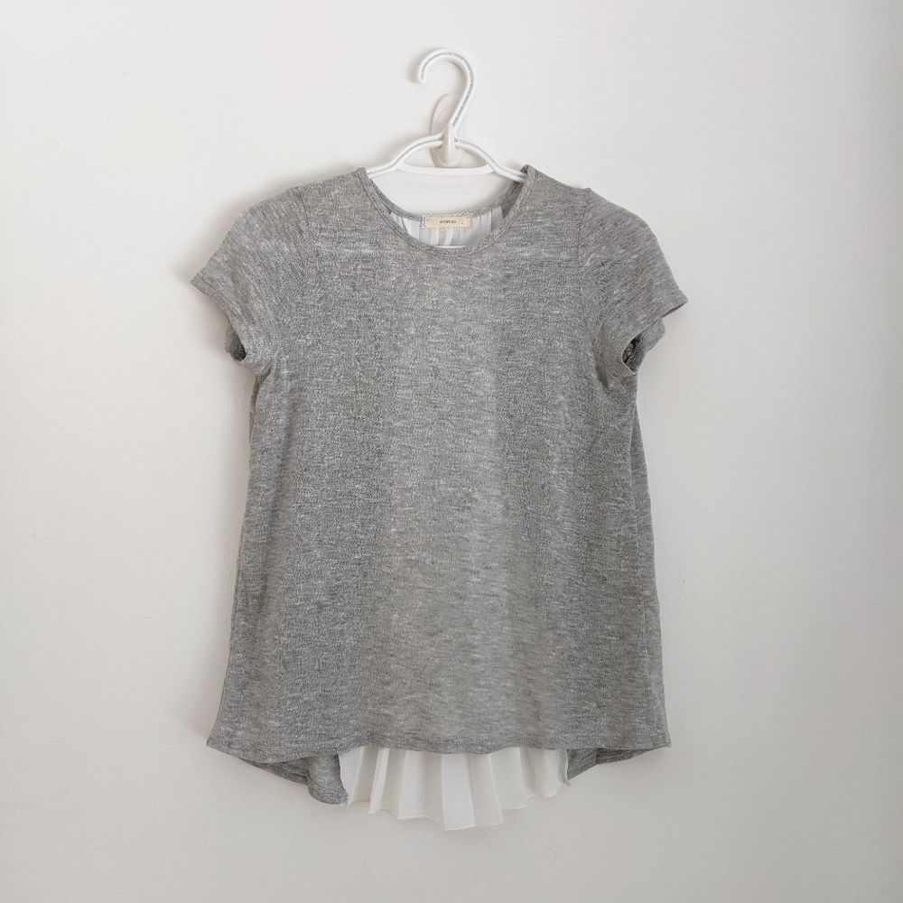 SOPRANO Girls Short Sleeve Knit TShirt, XL